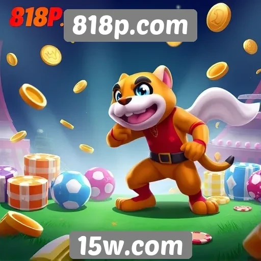 Variedade de jogos disponíveis em 818p.com